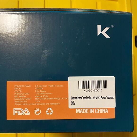 *NWOT* LK Cervical Traction Device - Picture 2 of 8